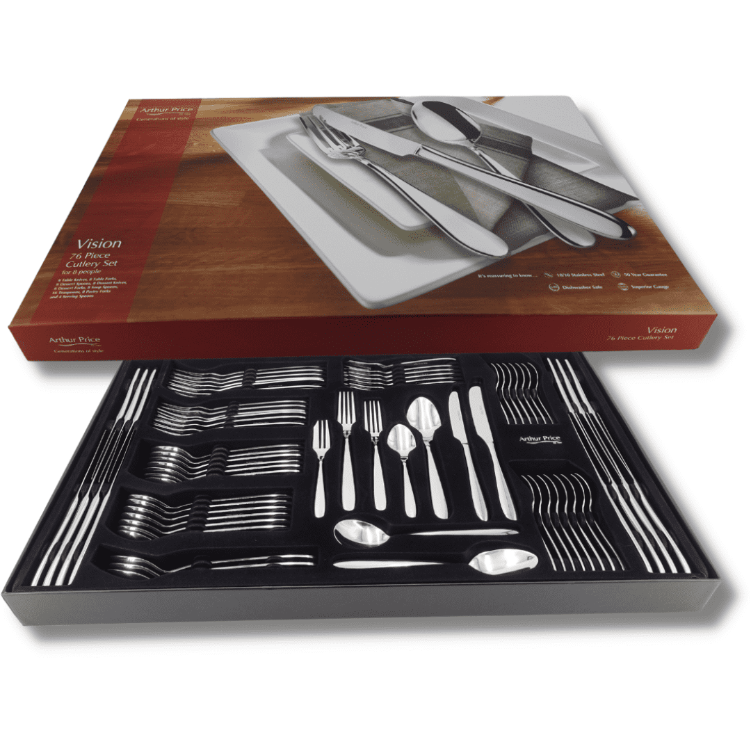 Arthur Price Contemporary Vision 76 Piece Box Set