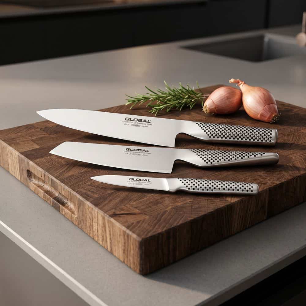 Global 3 Piece Knife Starter Set 0