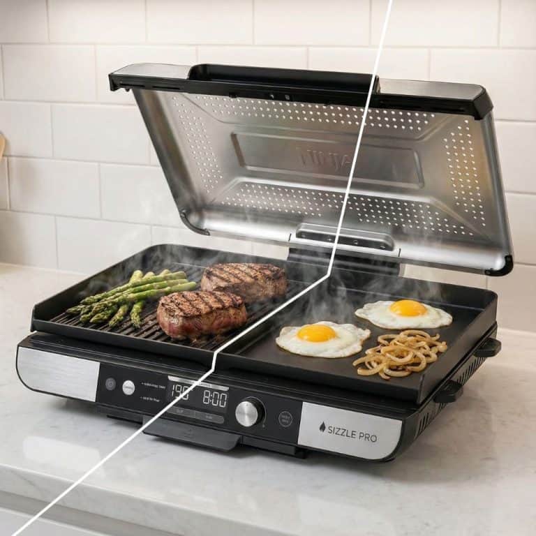 Ninja Sizzle Pro XL Grill & Flat Plate - The Kitchen Draw