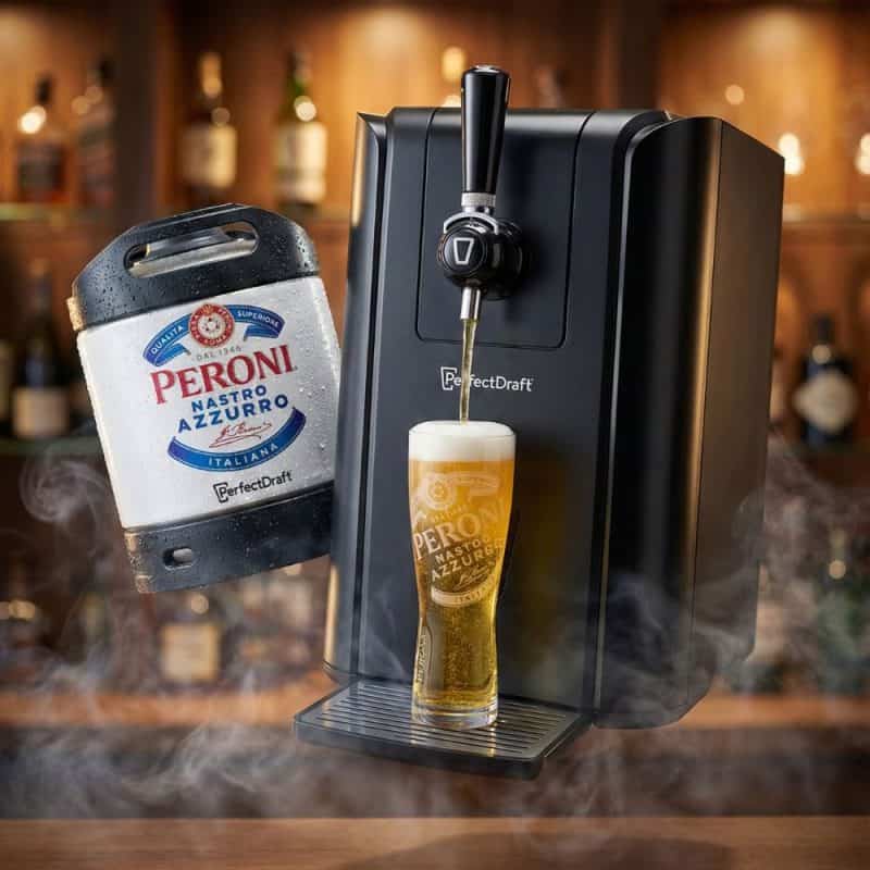 Perfectdraft Uk PerfectDraft Black with Peroni Keg - The Kitchen Draw