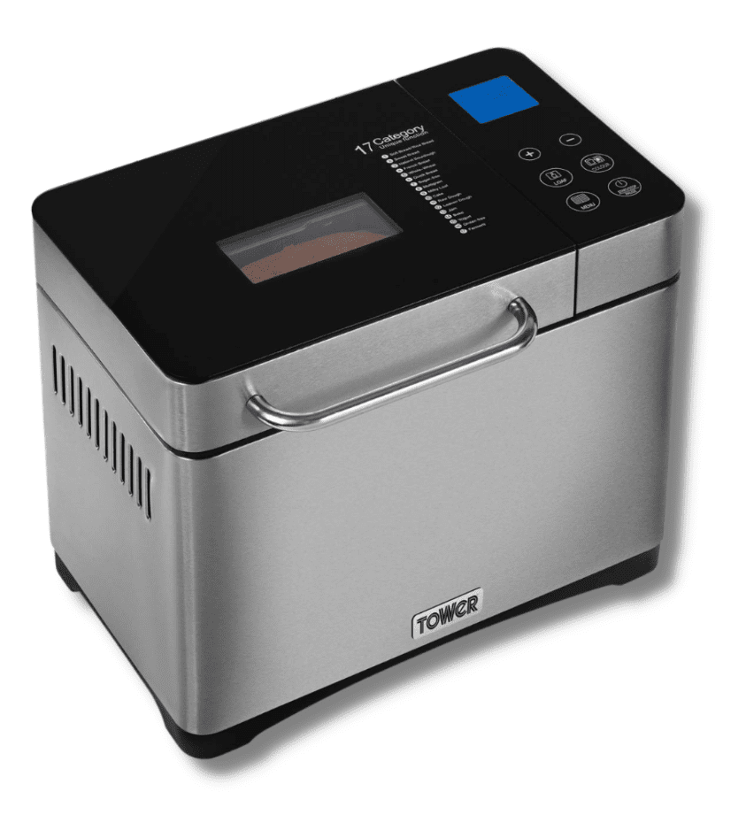 Tower Gluten Free Digital Bread Maker with Nut Dispenser
